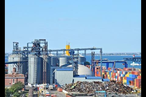Bulk boom: Odessa’s new grain facility dwarfs the container yard